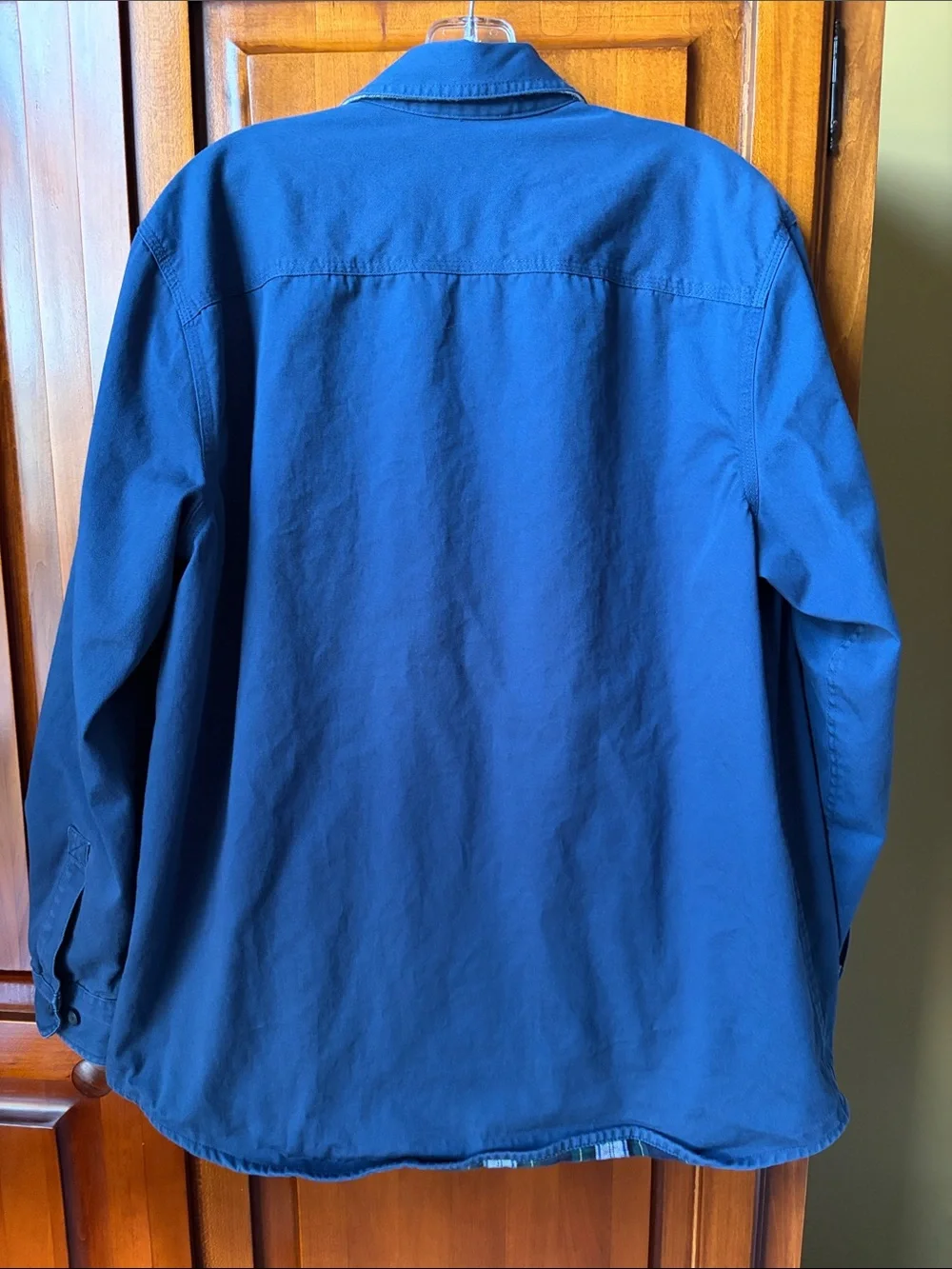 Men’s L.L. Bean Flannel Lined Shirt/Shacket